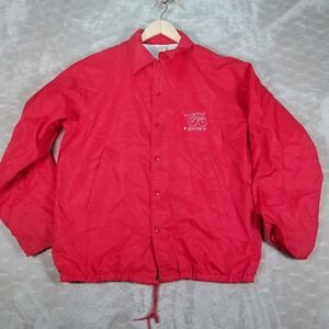 VTG Apple Computers Staff Jacket EDUCOM 87 Sz Medium Button Up Jacket RARE‎ Look